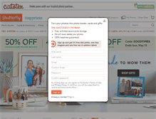 Tablet Screenshot of catster.shutterfly.com